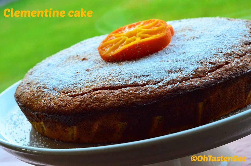 Almond meal Clementine cake(Low carb/Low fat/Sugar free/Gluten free)