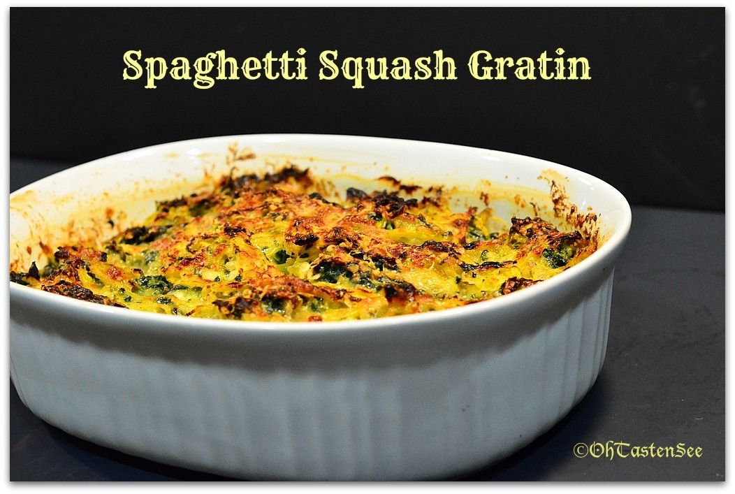 Spaghetti Squash Gratin