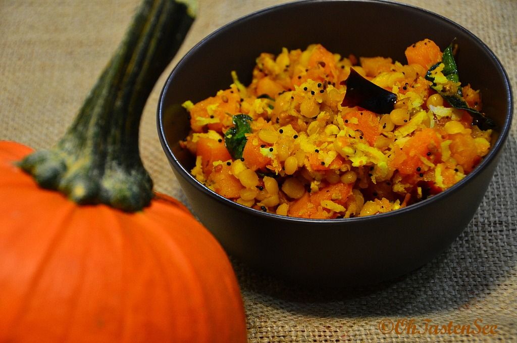 Pumpkin kootu/Parangikkai kootu