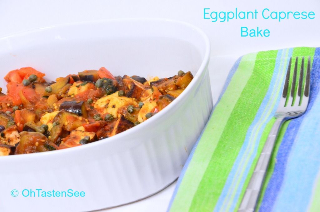 Vegetarian South Beach Diet Phase One recipe of the Month: Eggplant Caprese Bake