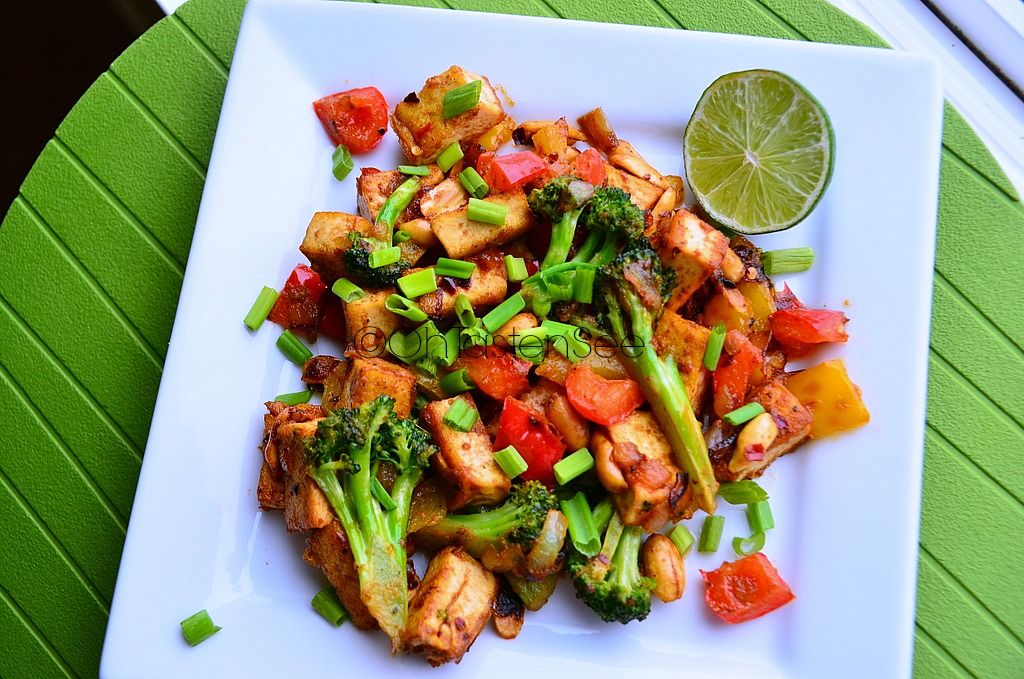 Kung Pao Tofu(Vegetarian SBD Phase 1 Recipe of the Month)