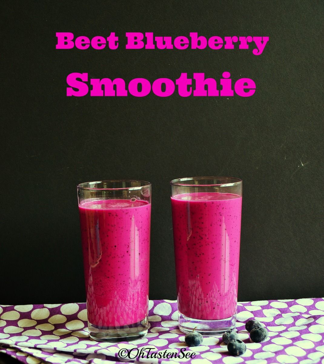 Beet Blueberry Smoothie