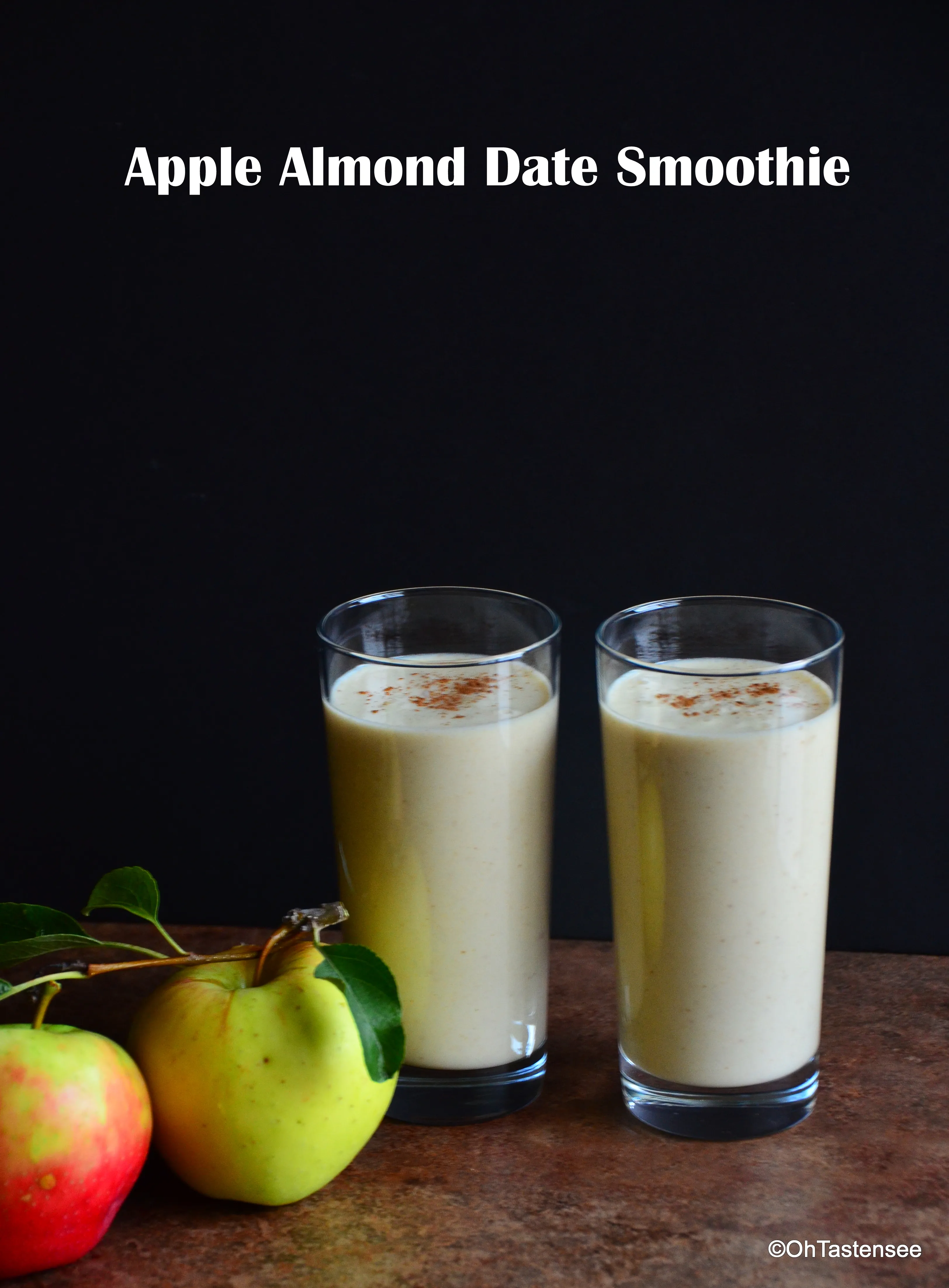 Apple Almond Date Smoothie